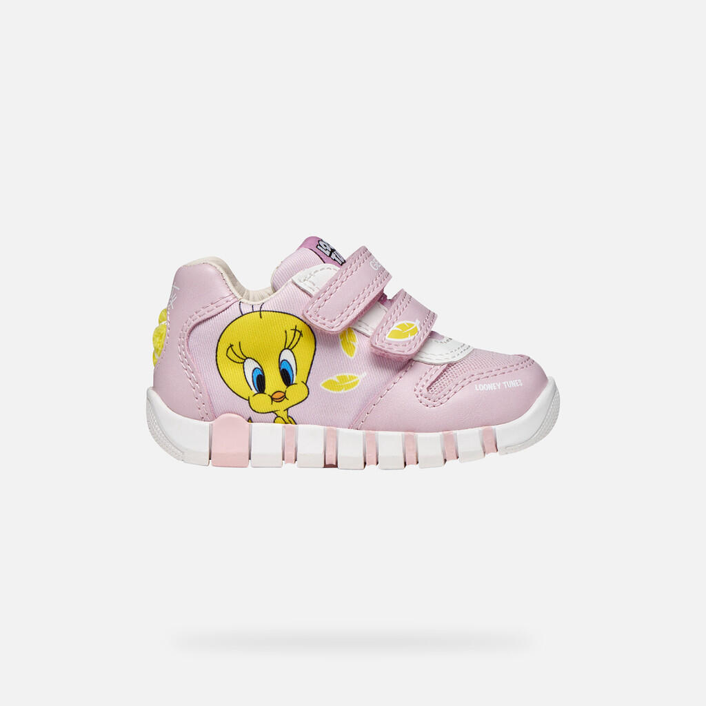 Baskets Bébé Fille B IUPIDOO GIRL Rose 2/7