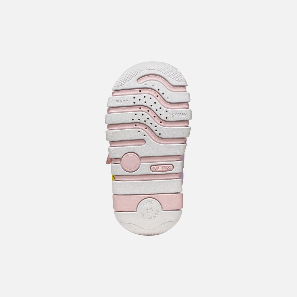 Baskets Bébé Fille B IUPIDOO GIRL Rose 7/7