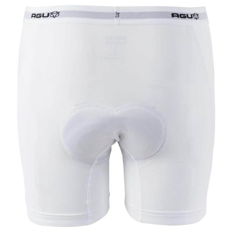 Pantaloni scurți ciclism Femei cu bazon Green 95 alb