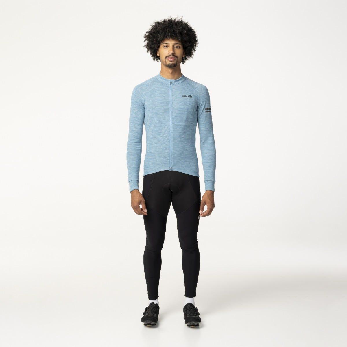 Merino Maillots LS Performance Liberty Blue  Homme 5/7