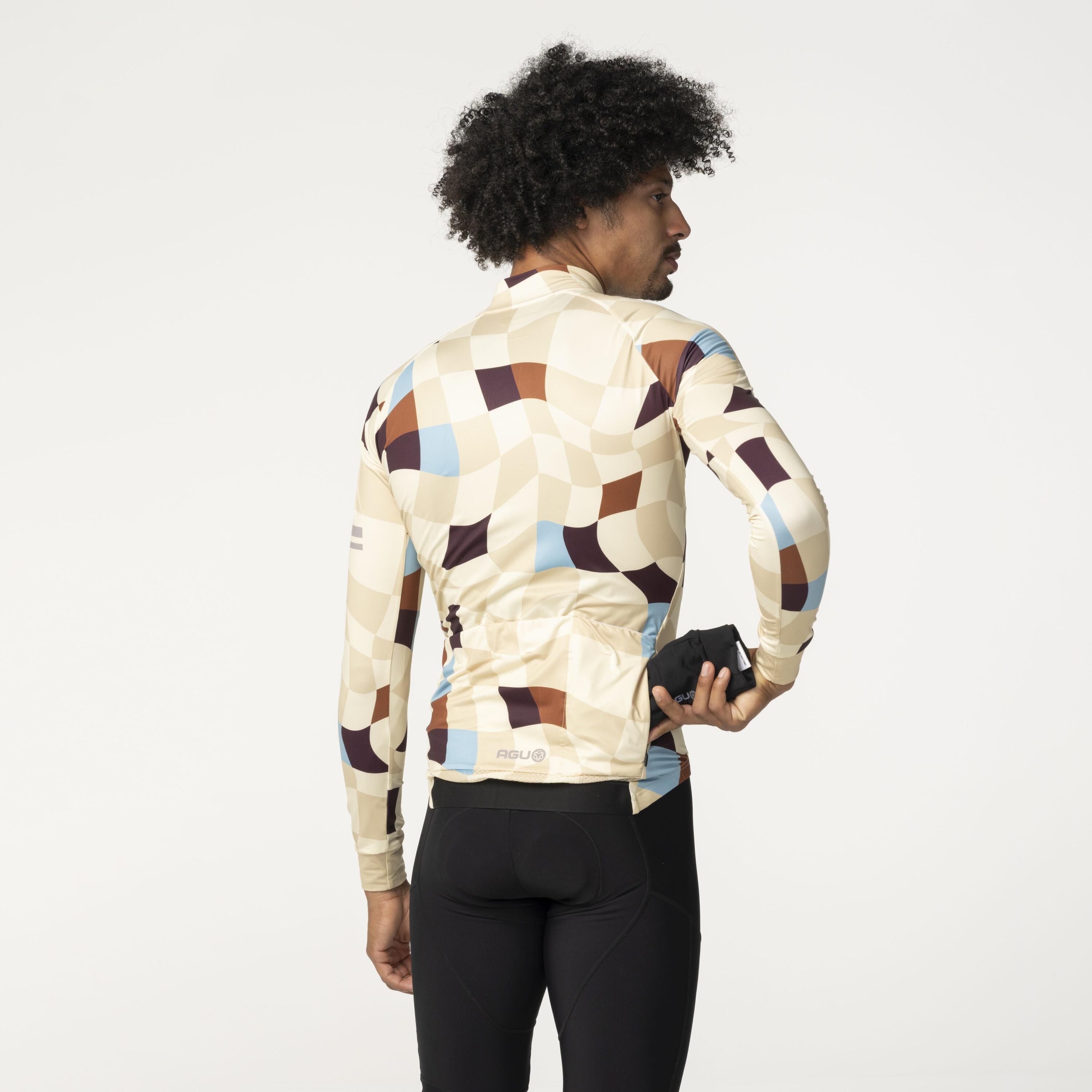 Square Trikot Langarm Performance Herren 5/7