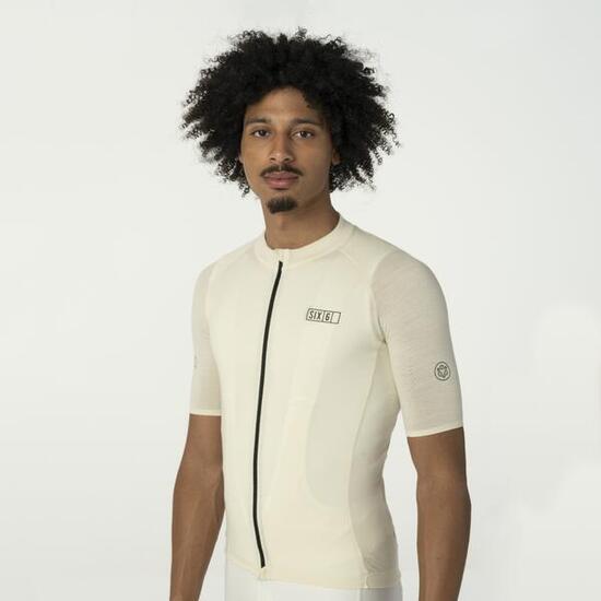 Maglia da Ciclismo Undyed Merino SIX6 Uomo