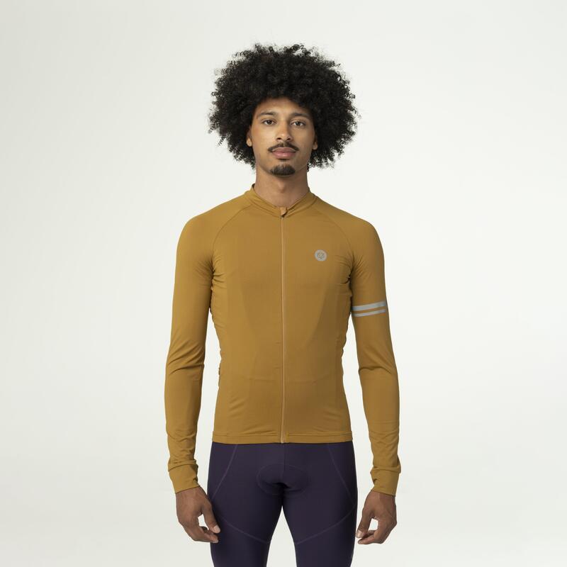Solid Jersey LS Performance Armagnac Men