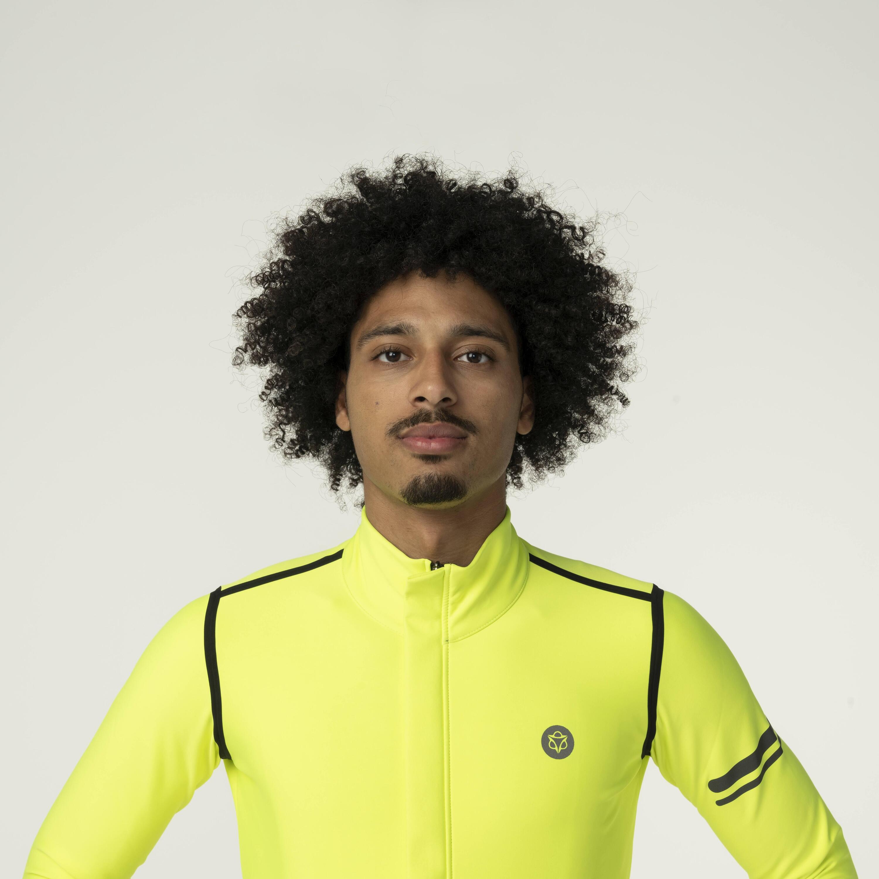 Rain Jersey Maillots LS Performance Homme 5/7