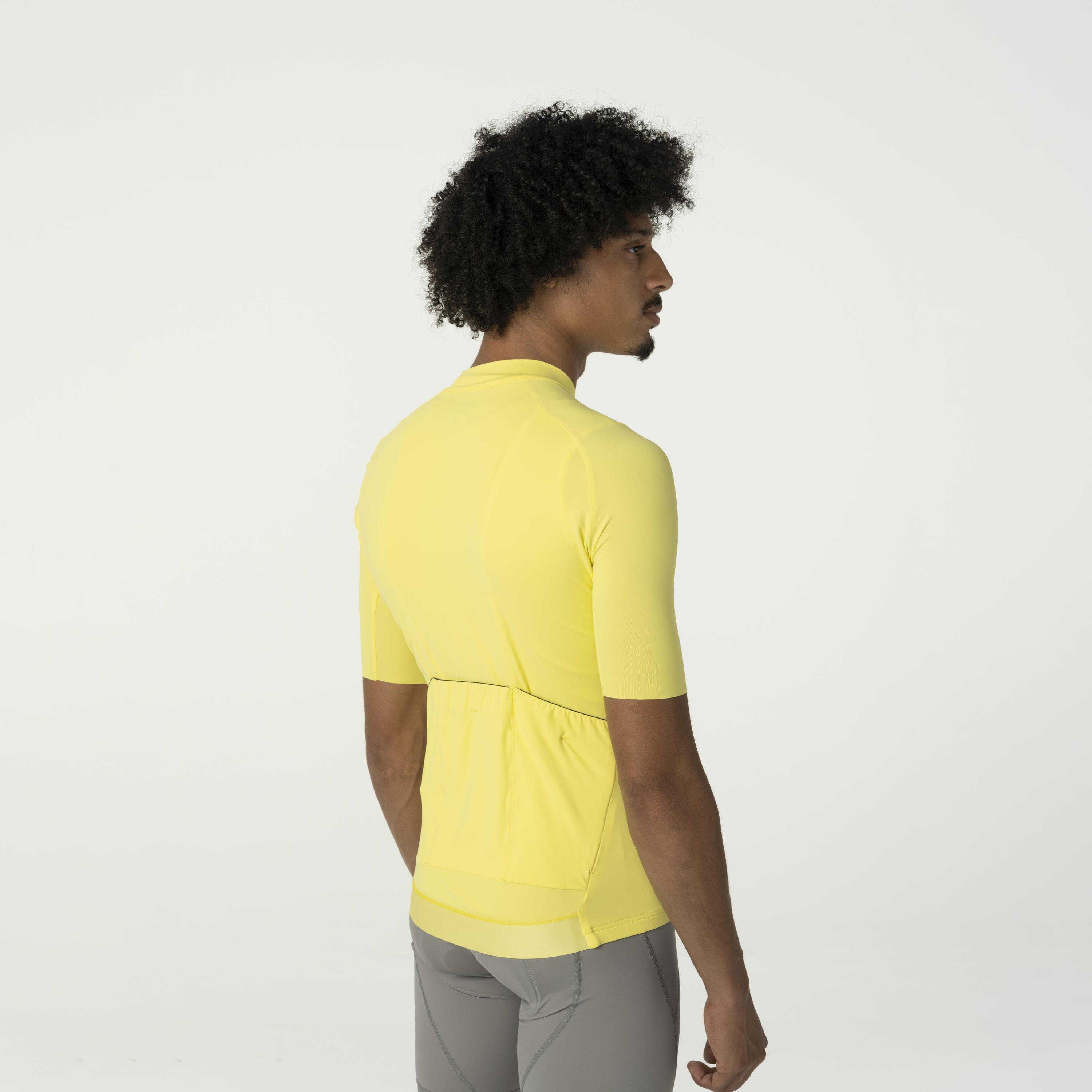Solid Maillot Performance Hombres Yellowtail 3/7