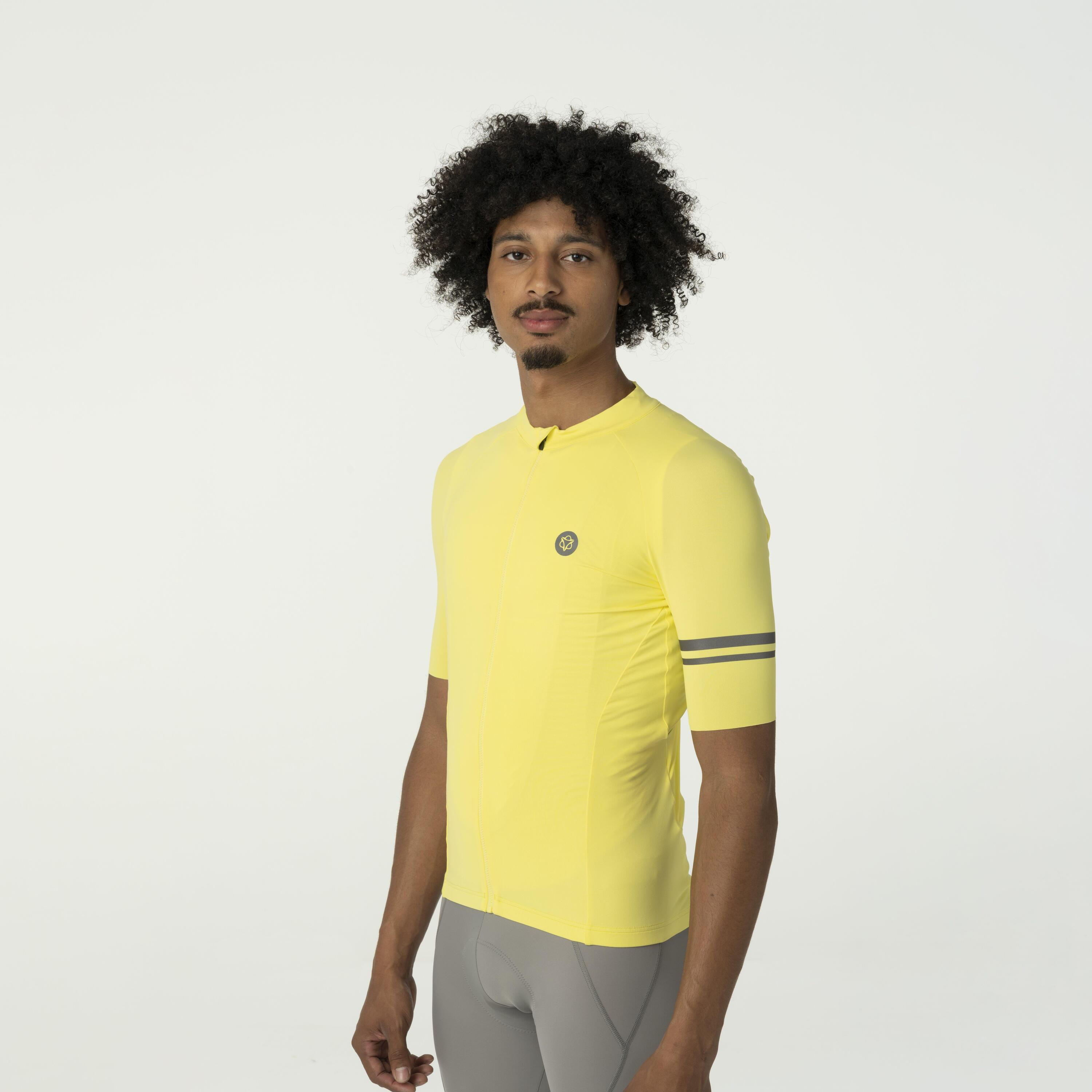Solid Maillot Performance Hombres Yellowtail 2/7
