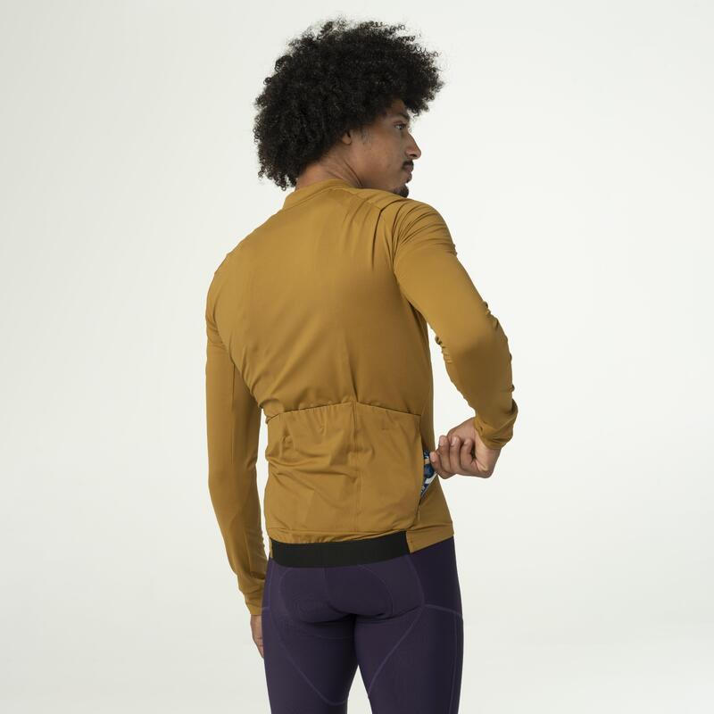Solid Jersey LS Performance Armagnac Men