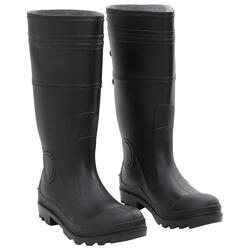 VidaXL bottes de pluie taille 41 PVC noir