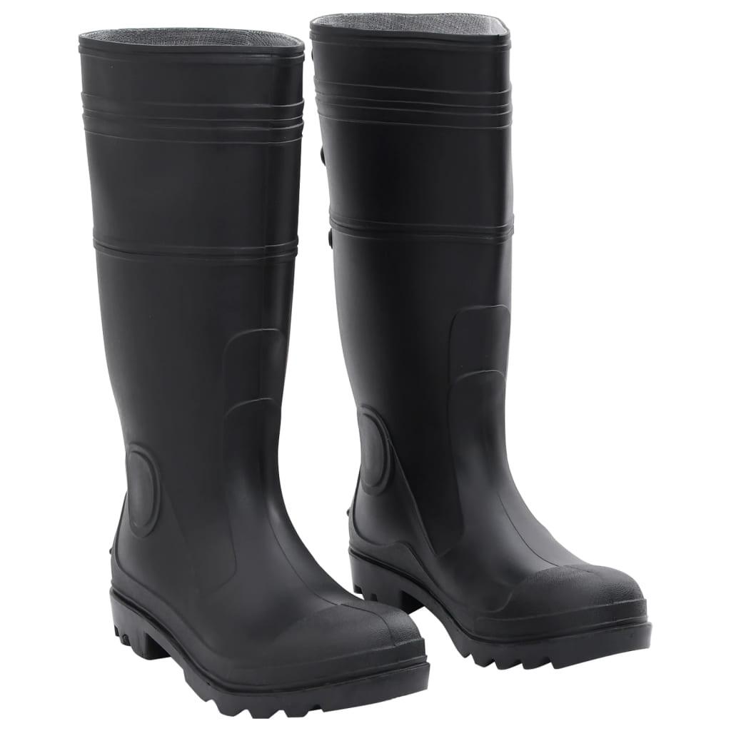 Vidaxl - Vidaxl Bottes De Pluie Taille 41 Pvc Noir - Waders - Noir - 39/42 - Decathlon