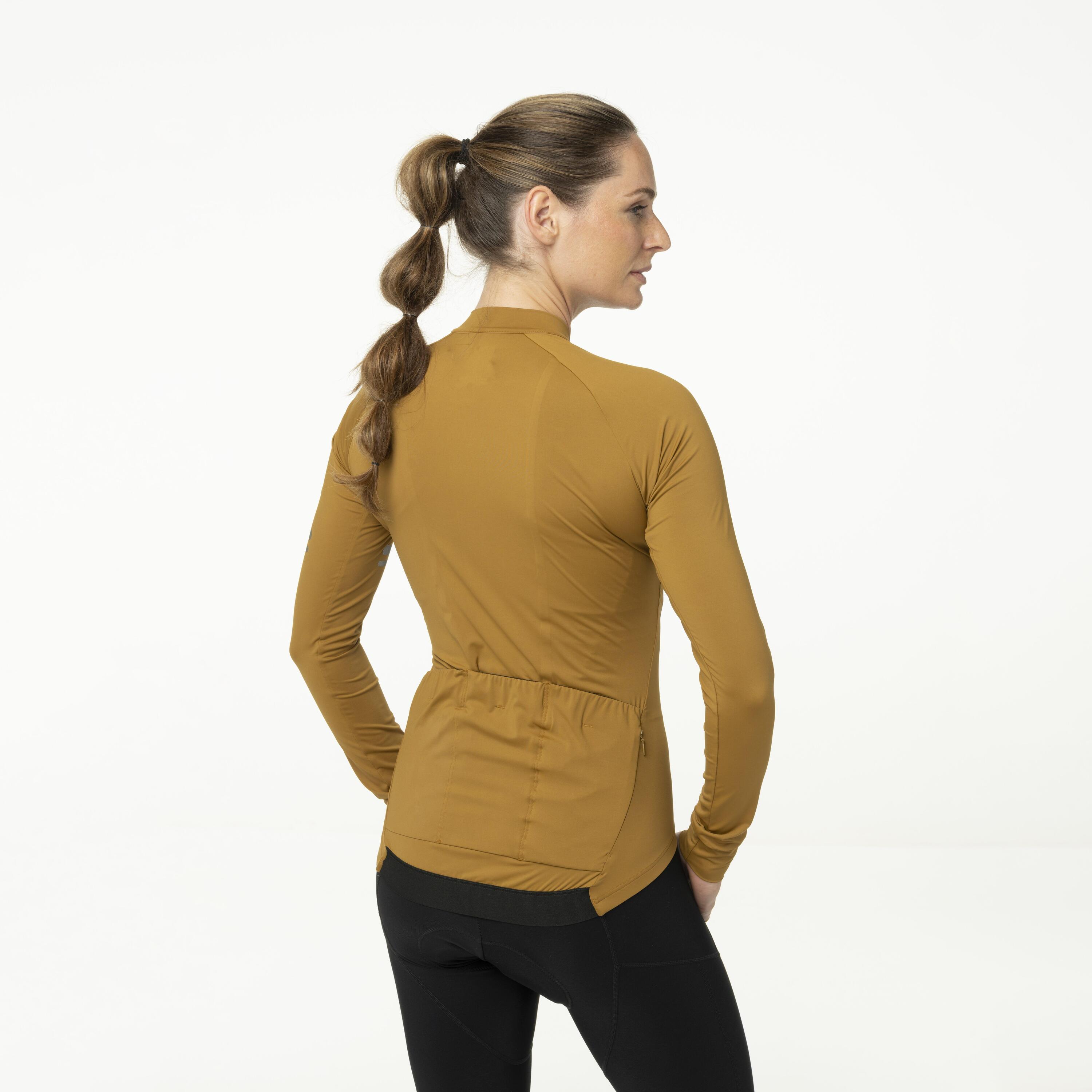 Solid Trikot Langarm Performance Armagnac Damen 3/7
