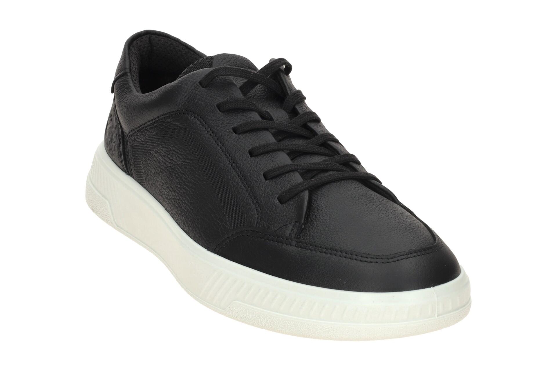 Ecco Move Schuhe schwarz weiß Herren Sneakers 551604 3/7