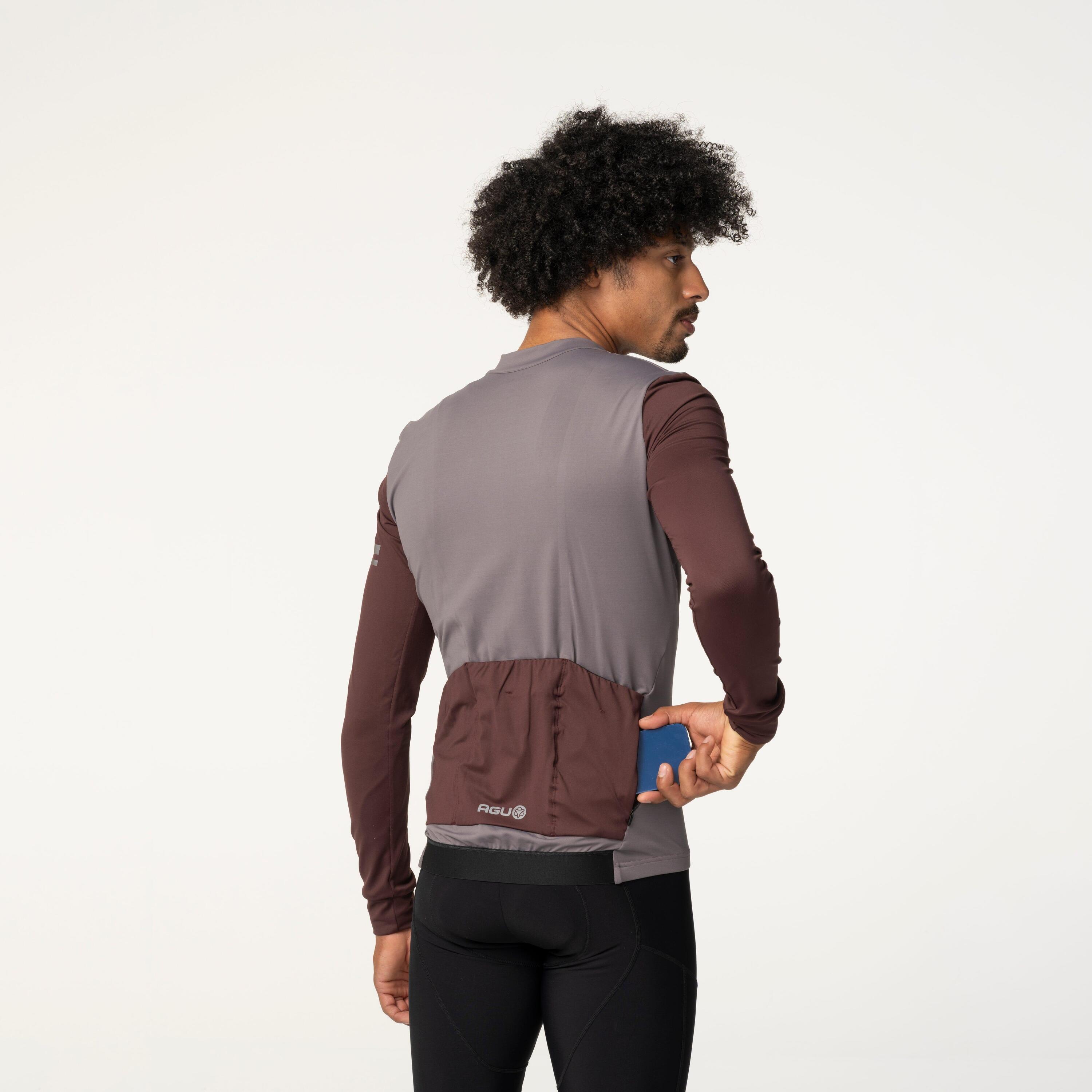 Colorblock Trikot Langarm Performance Herren 5/7