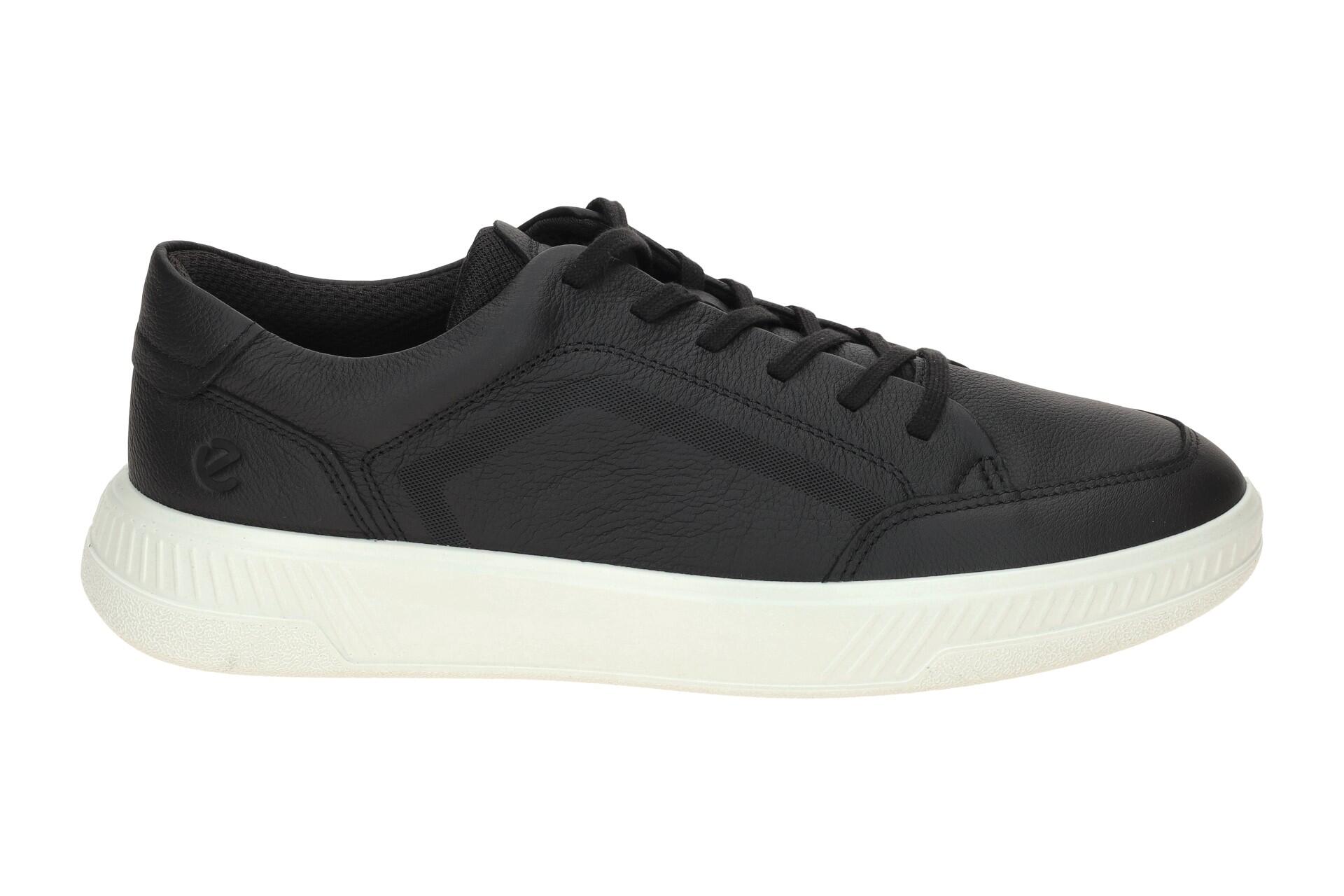 Ecco Move Schuhe schwarz weiß Herren Sneakers 551604 2/7