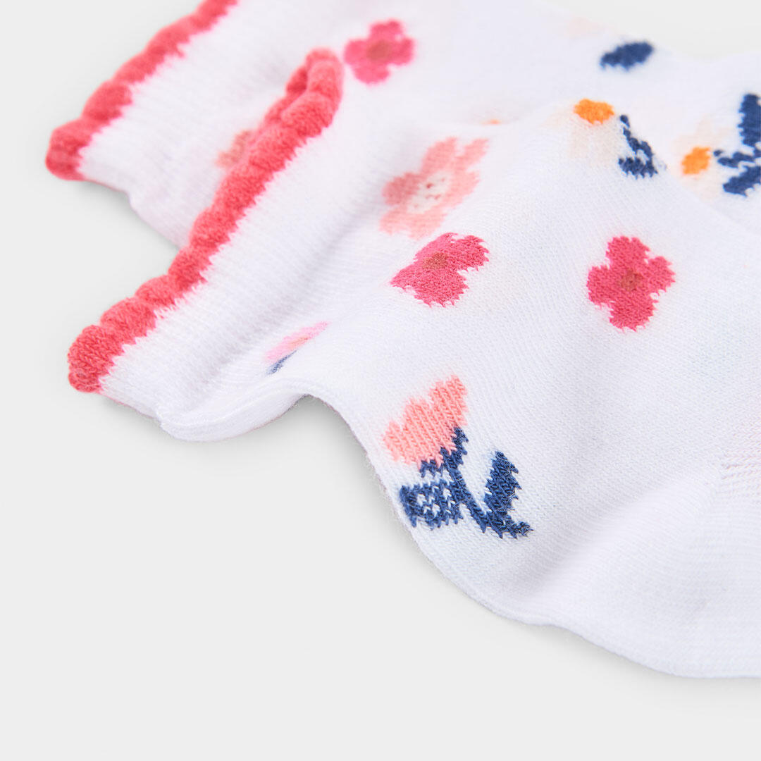 Calcetines de verano de gimnasia kids niña boboli fresa 4/4