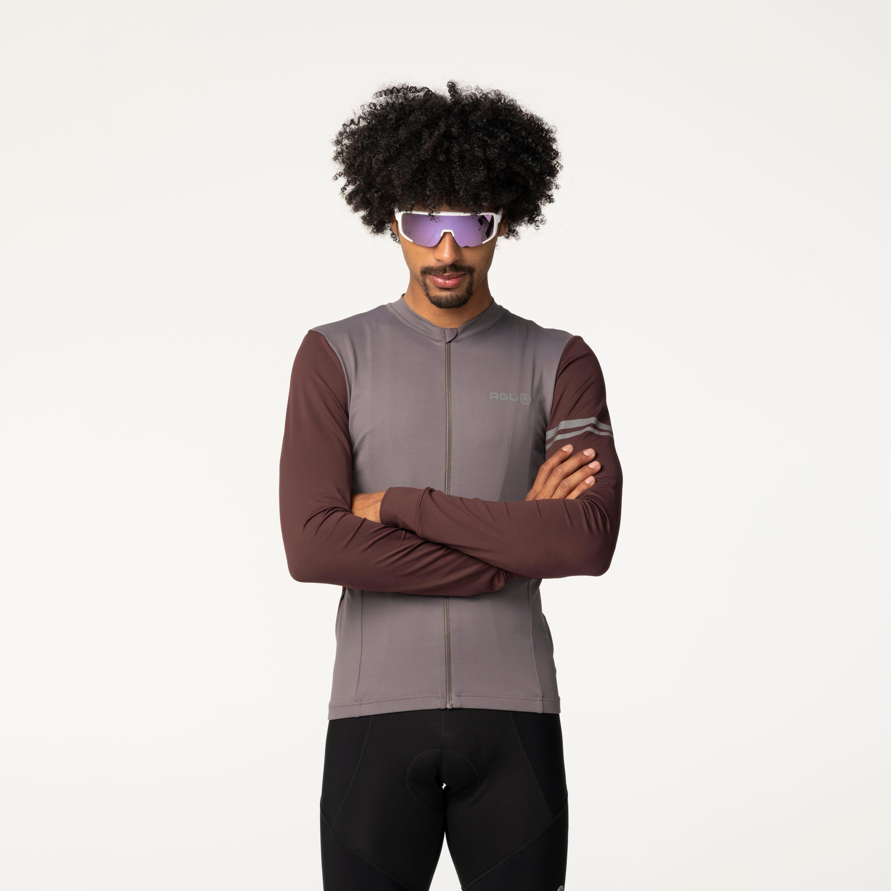 Colorblock Trikot Langarm Performance Herren 6/7