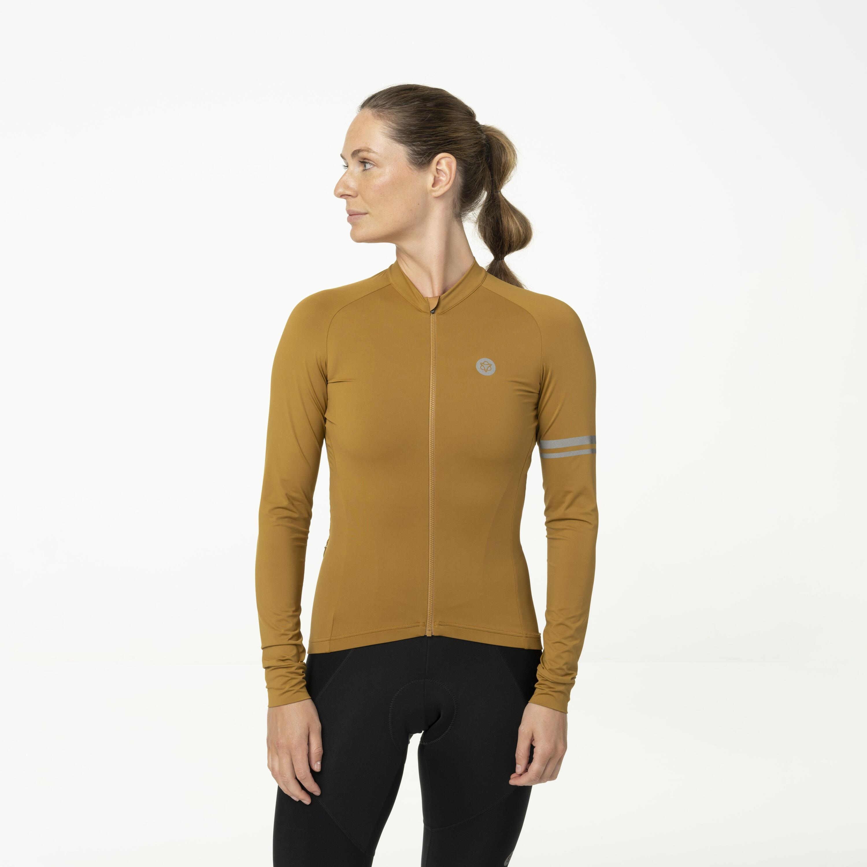 Solid Trikot Langarm Performance Armagnac Damen 2/7