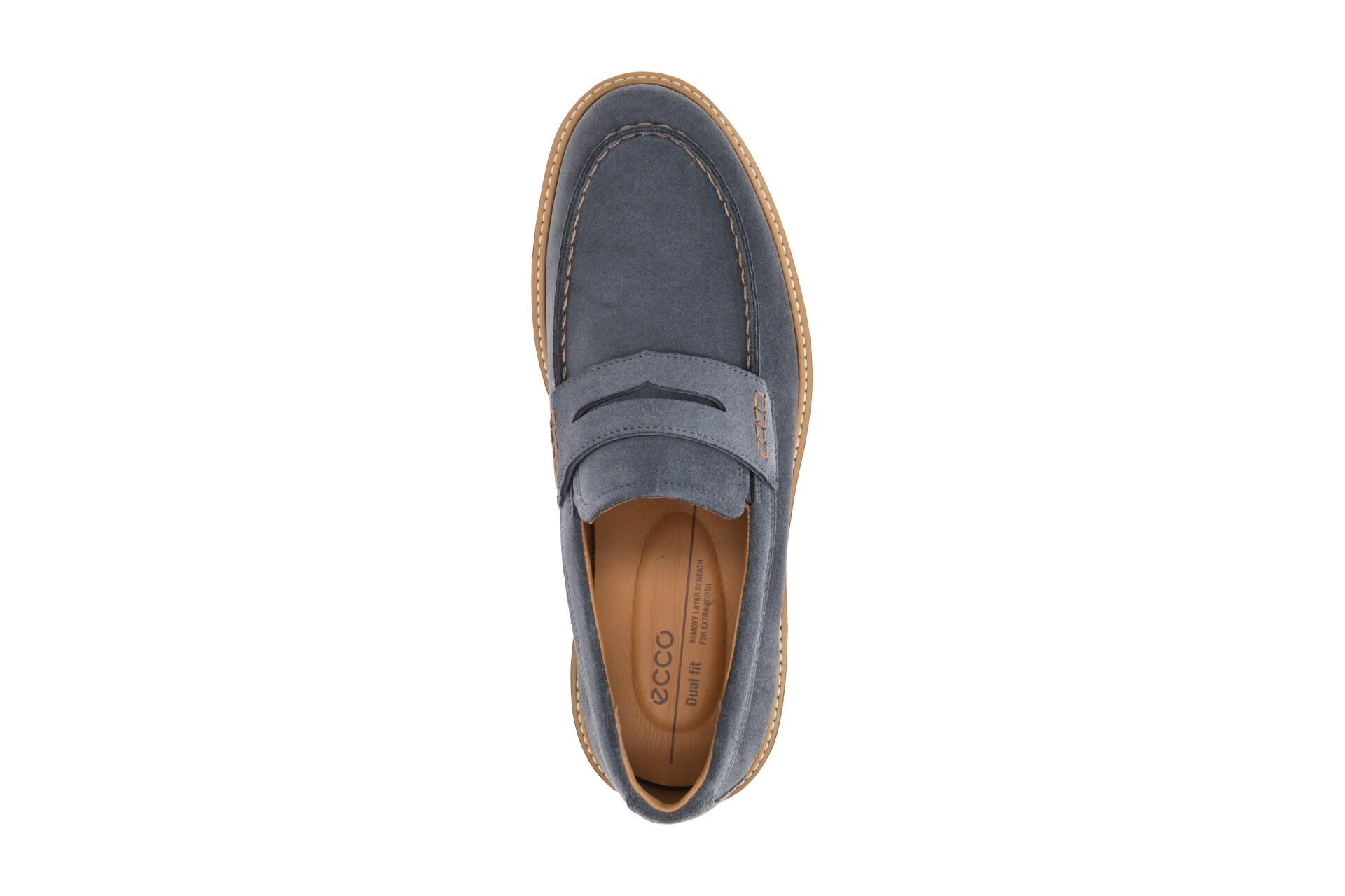Ecco Metropole London Mokassin Slipper Loafer blau 525654 6/7