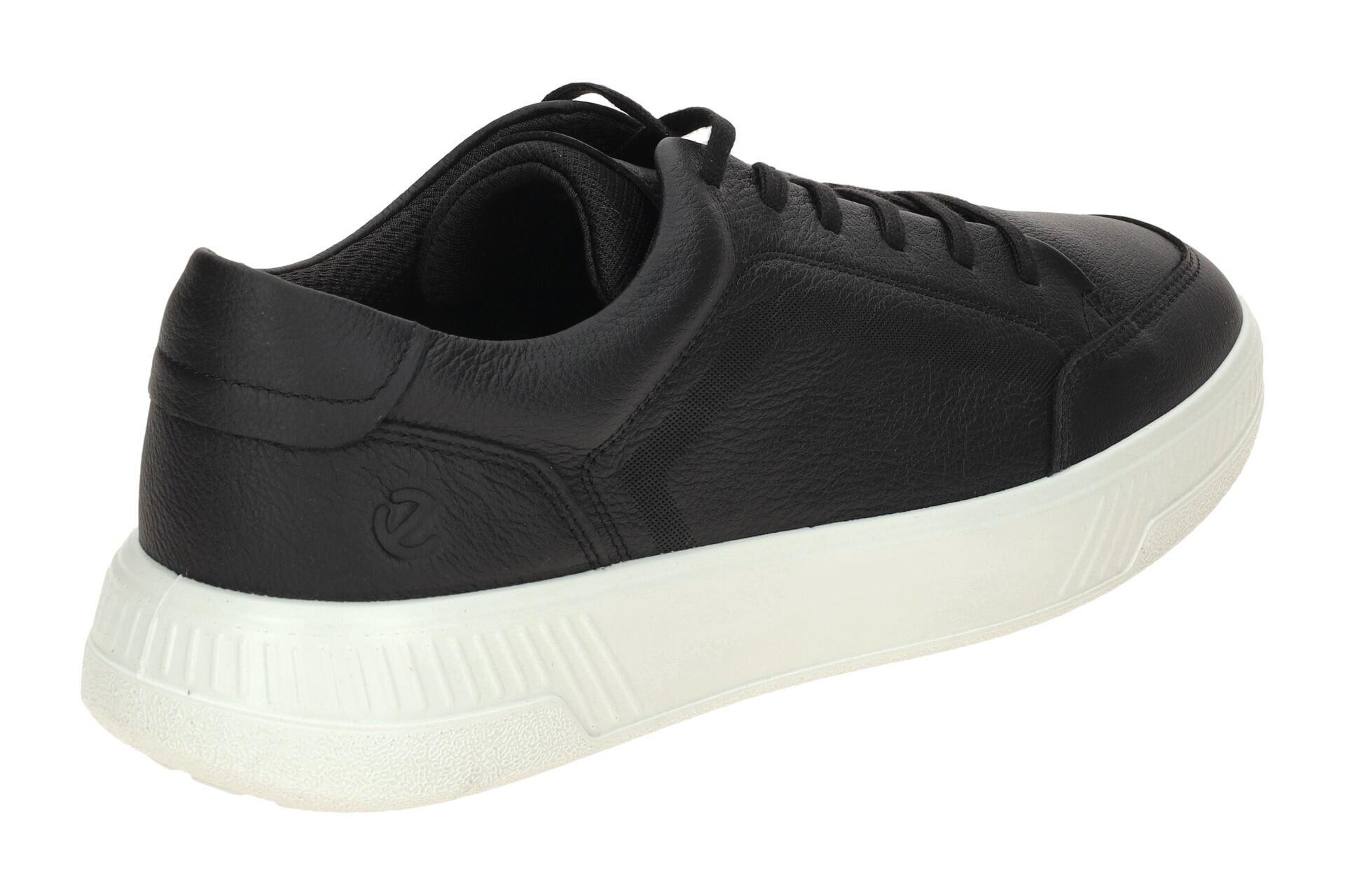 Ecco Move Schuhe schwarz weiß Herren Sneakers 551604 4/7