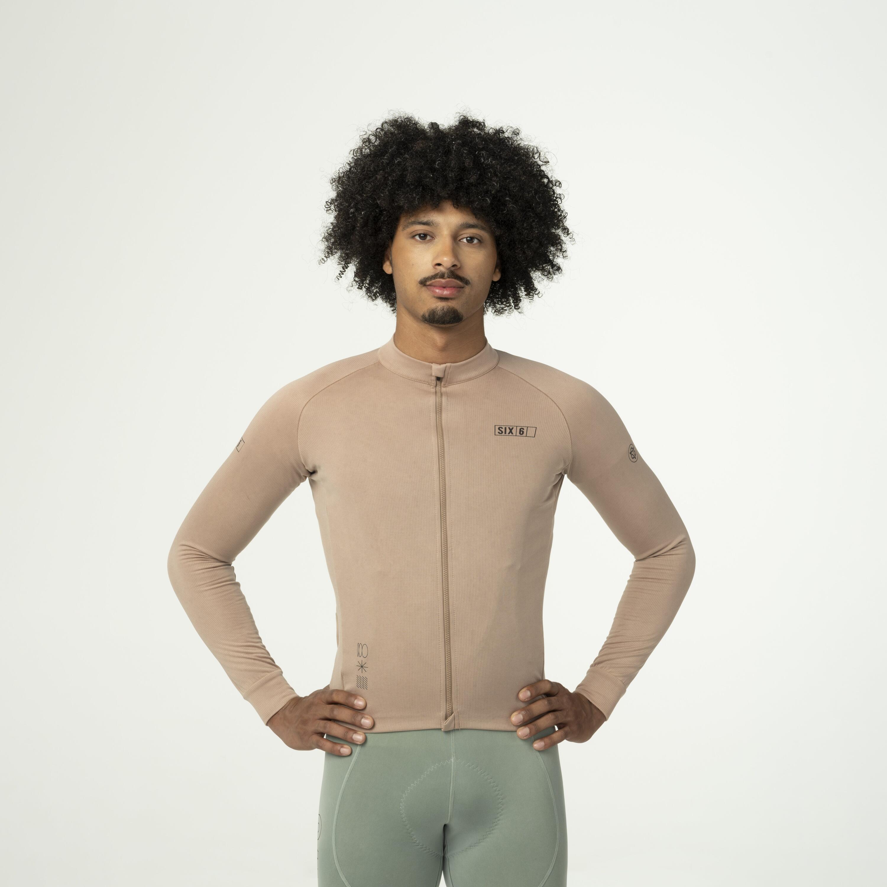 Classic Fietsshirt Lange Mouwen SIX6 Heren 4/7