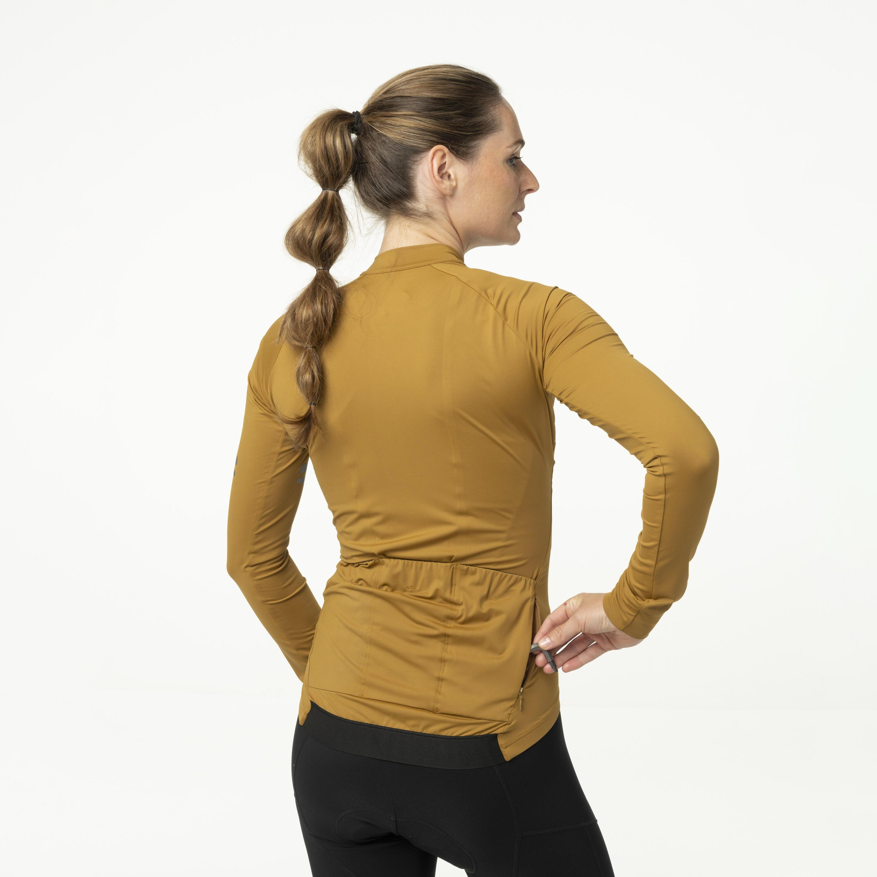 Solid Trikot Langarm Performance Armagnac Damen 5/7