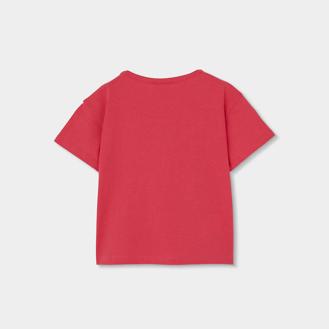Camisetas de verano de gimnasia bebé niña boboli fresa 2/4