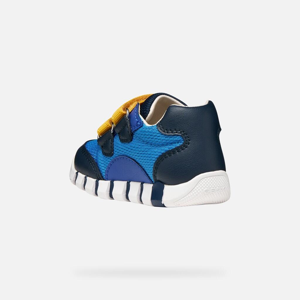 Premiers Pas Bébé Garçon IUPIDOO BABY BOY Bleu Ciel/Bleu Marine 5/7