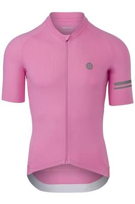 Solid fietsshirt performance heren kawaii pink