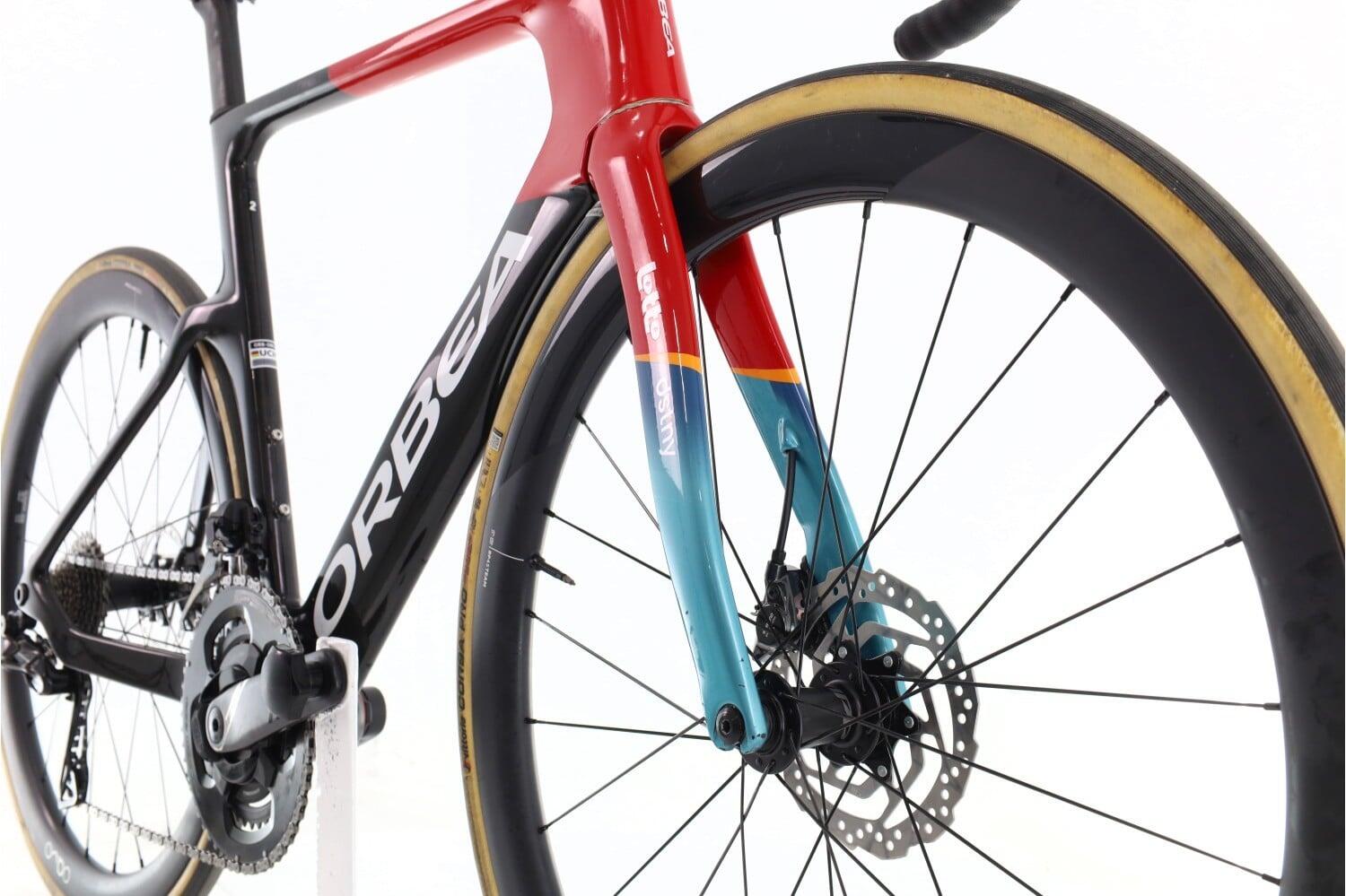 Vélo de route reconditionné ·  Orca Aero OMX Lotto Dstny Di2 12V · Très bon état 5/8