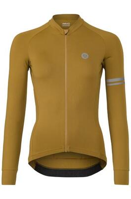 Solid fietsshirt lange mouwen performance armagnac dames