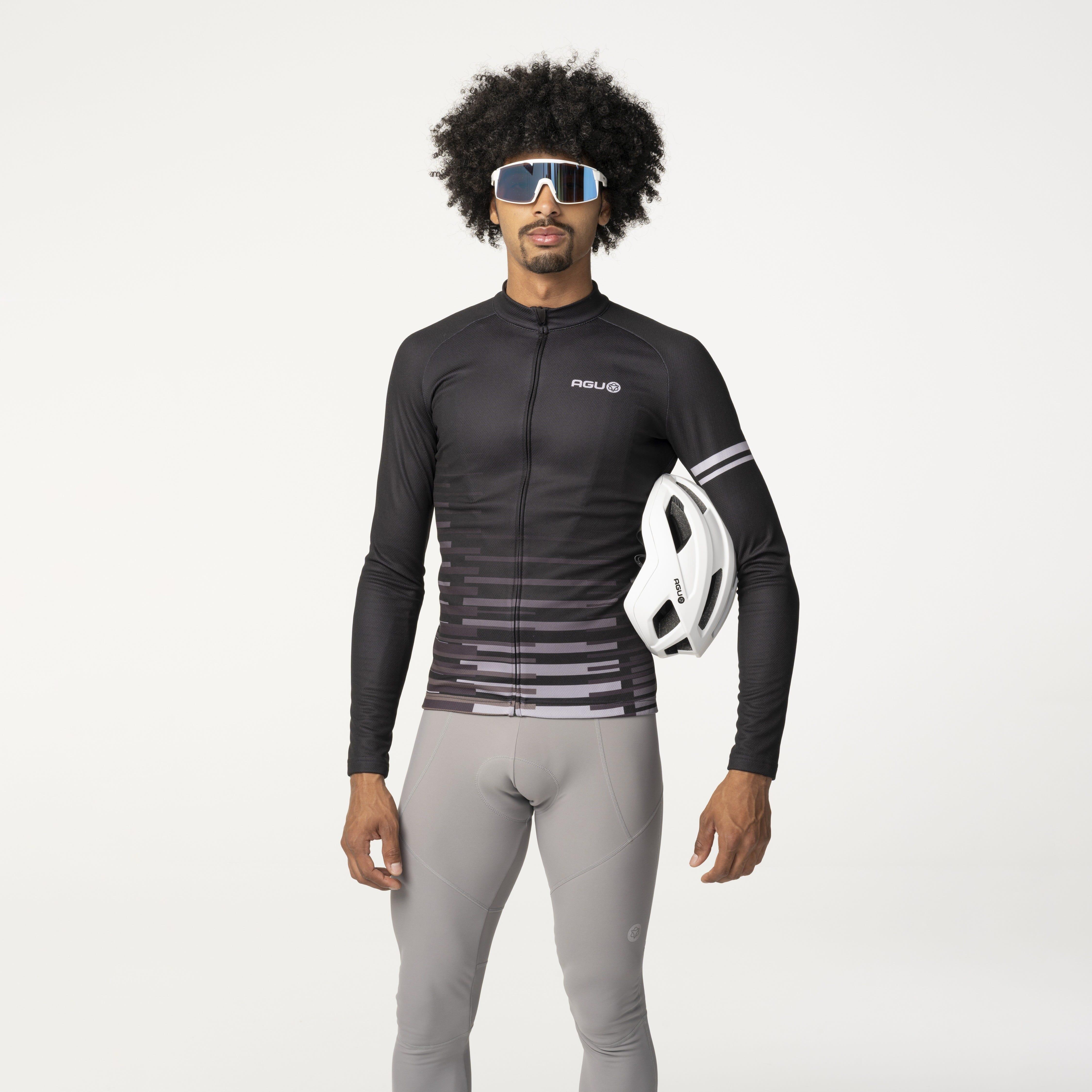 Agu - Maillots Ls Essential Homme - Chemise Manches Longues - Noir - Decathlon