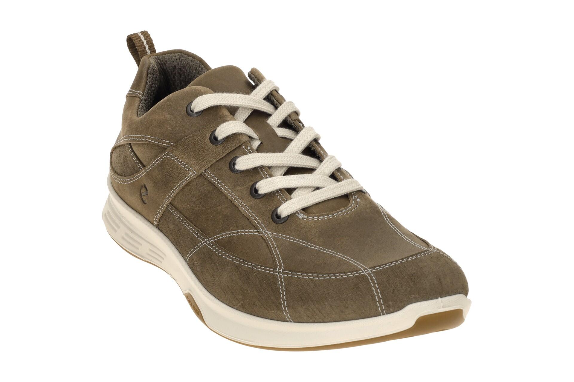 Ecco Exceed Schuhe Sneaker grau braun Nubuck 870114 3/7