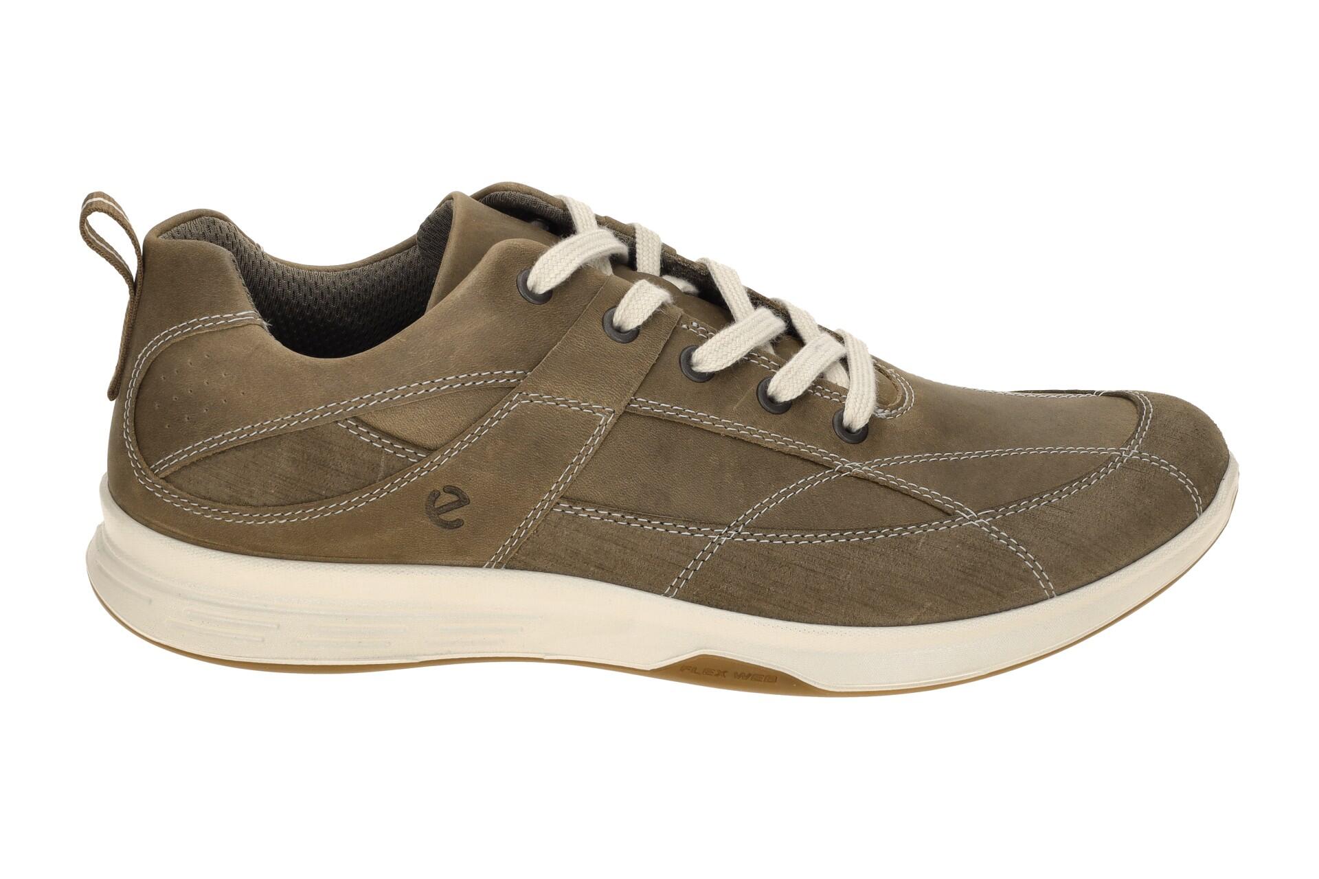 Ecco Exceed Schuhe Sneaker grau braun Nubuck 870114 2/7