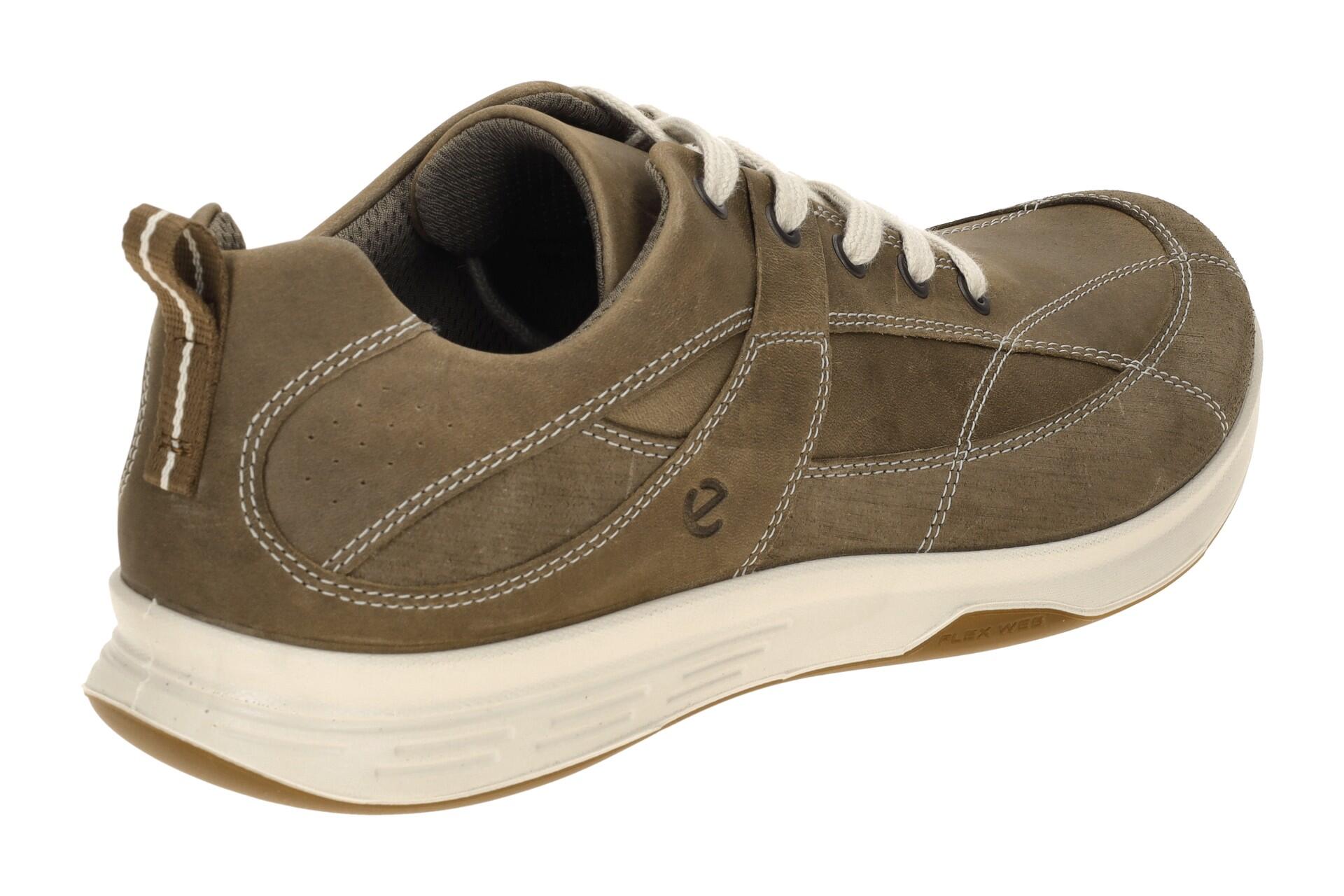 Ecco Exceed Schuhe Sneaker grau braun Nubuck 870114 4/7