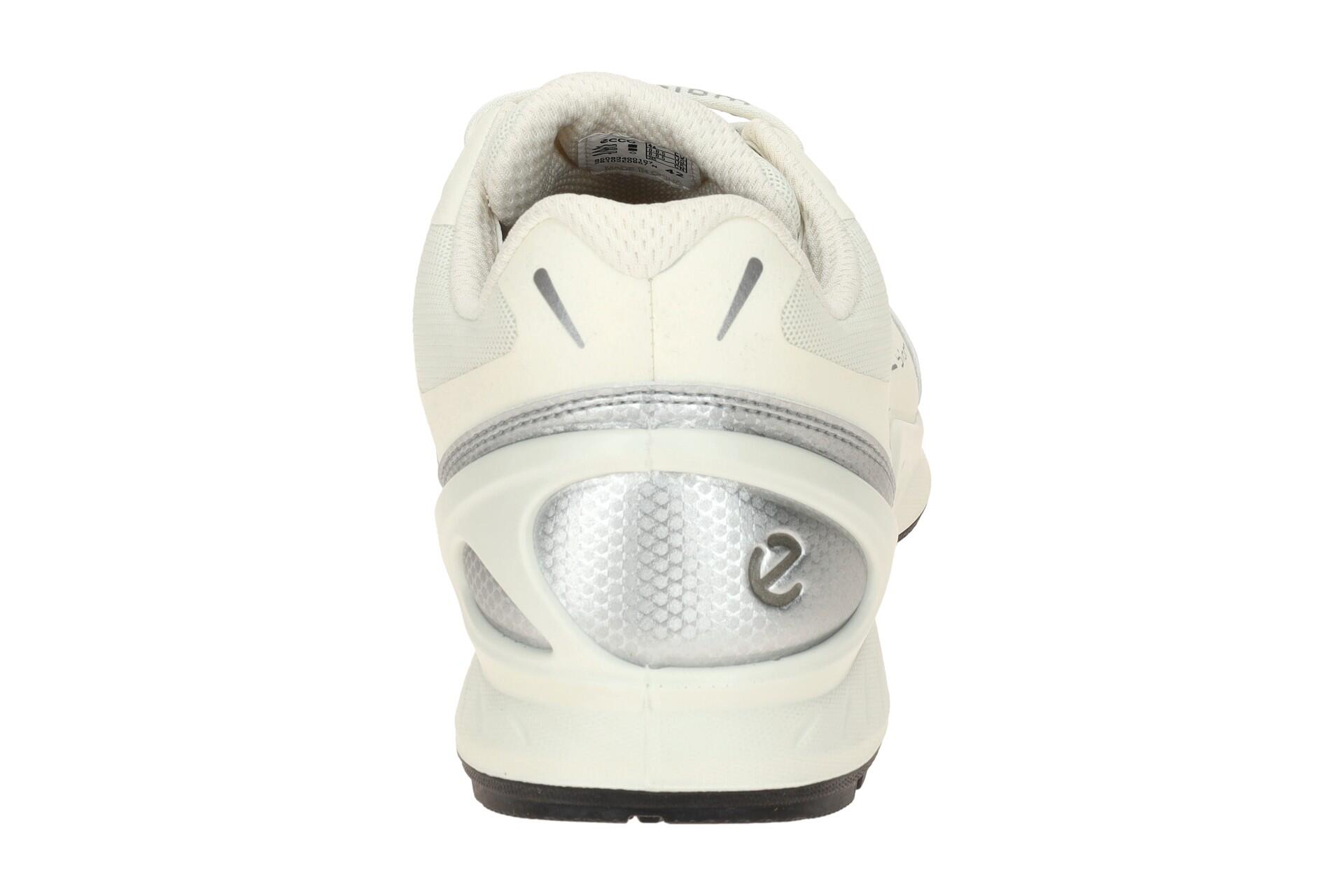 ecco Biom Energi Schuhe weiß silber Herren Sneaker 850834 5/7