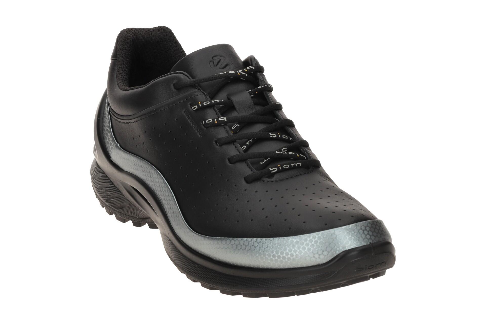 ecco Biom Energi Schuhe schwarz silber Sneaker Waterproof 3/7