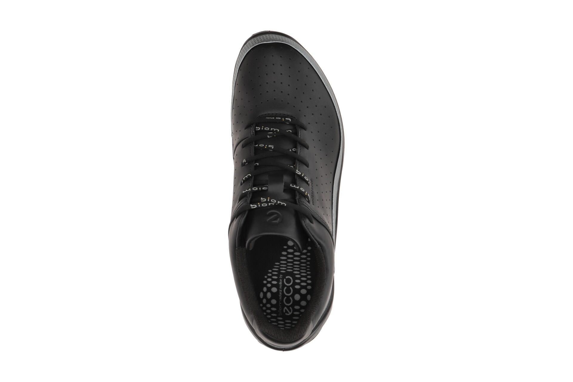 ecco Biom Energi Schuhe schwarz silber Sneaker Waterproof 6/7