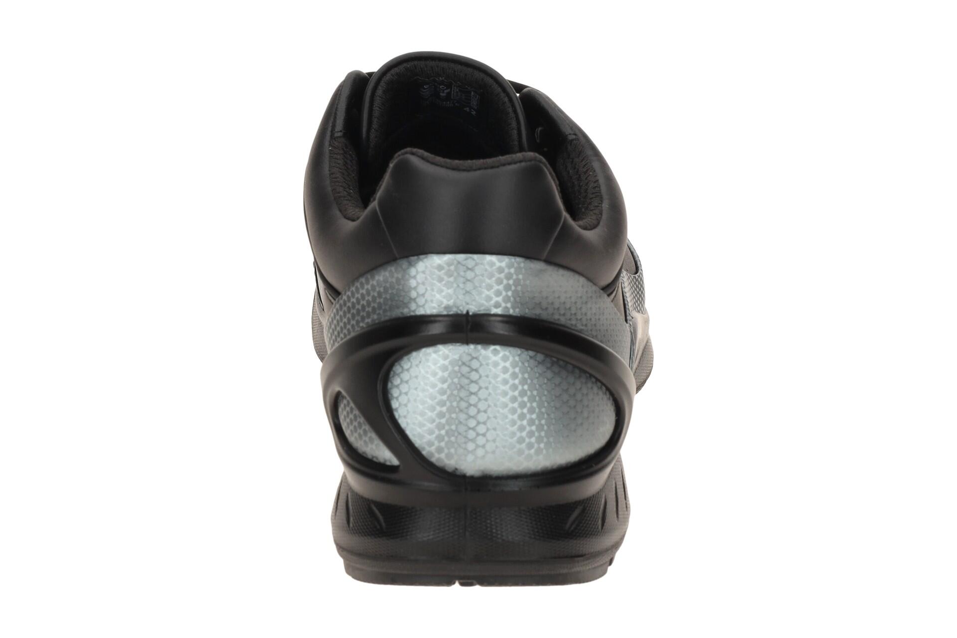 ecco Biom Energi Schuhe schwarz silber Sneaker Waterproof 5/7