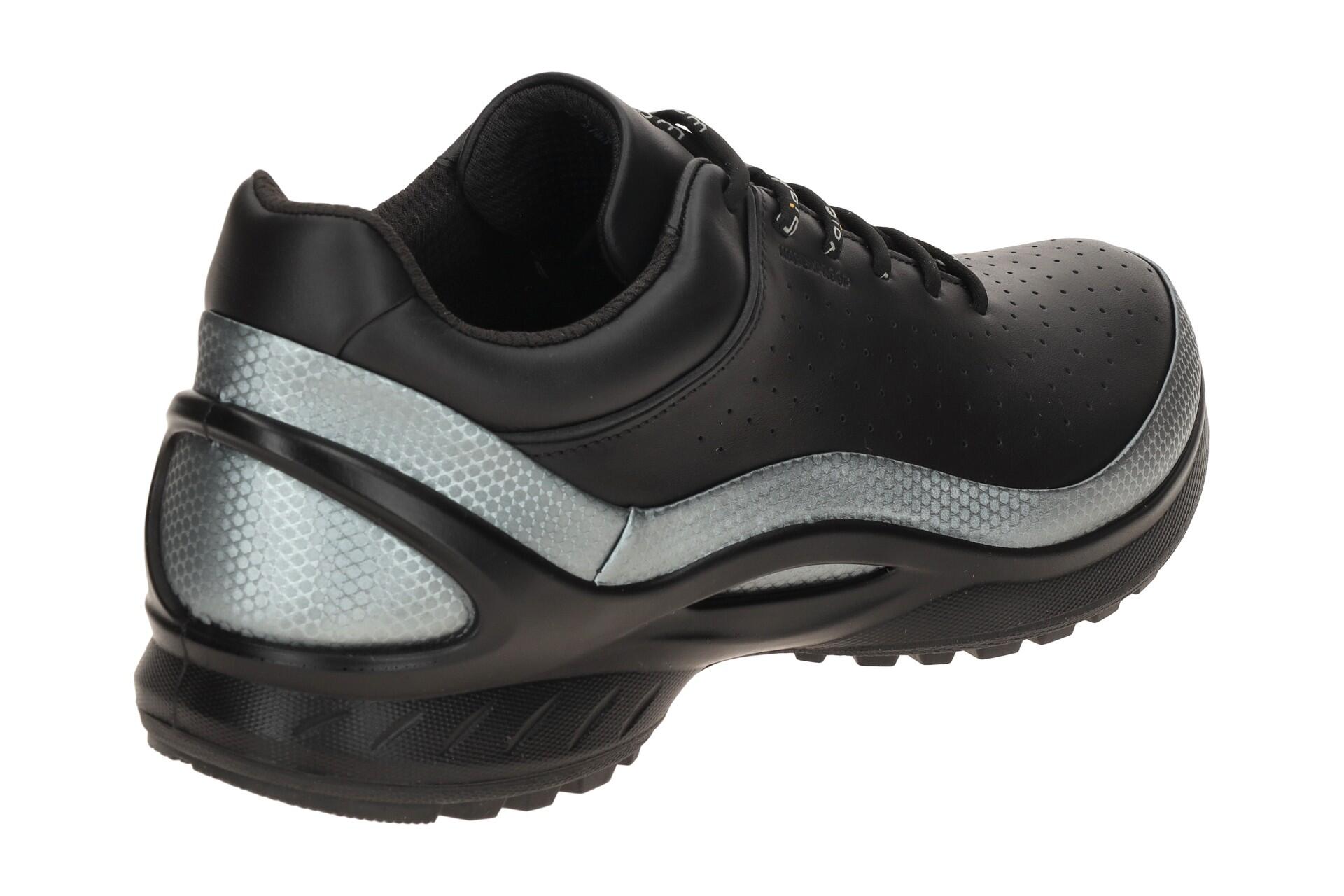 ecco Biom Energi Schuhe schwarz silber Sneaker Waterproof 4/7