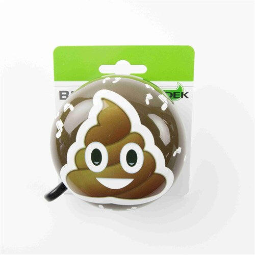WIDEK Ding Dong dzwonek rowerowy 80 mm emotikon 'poop'