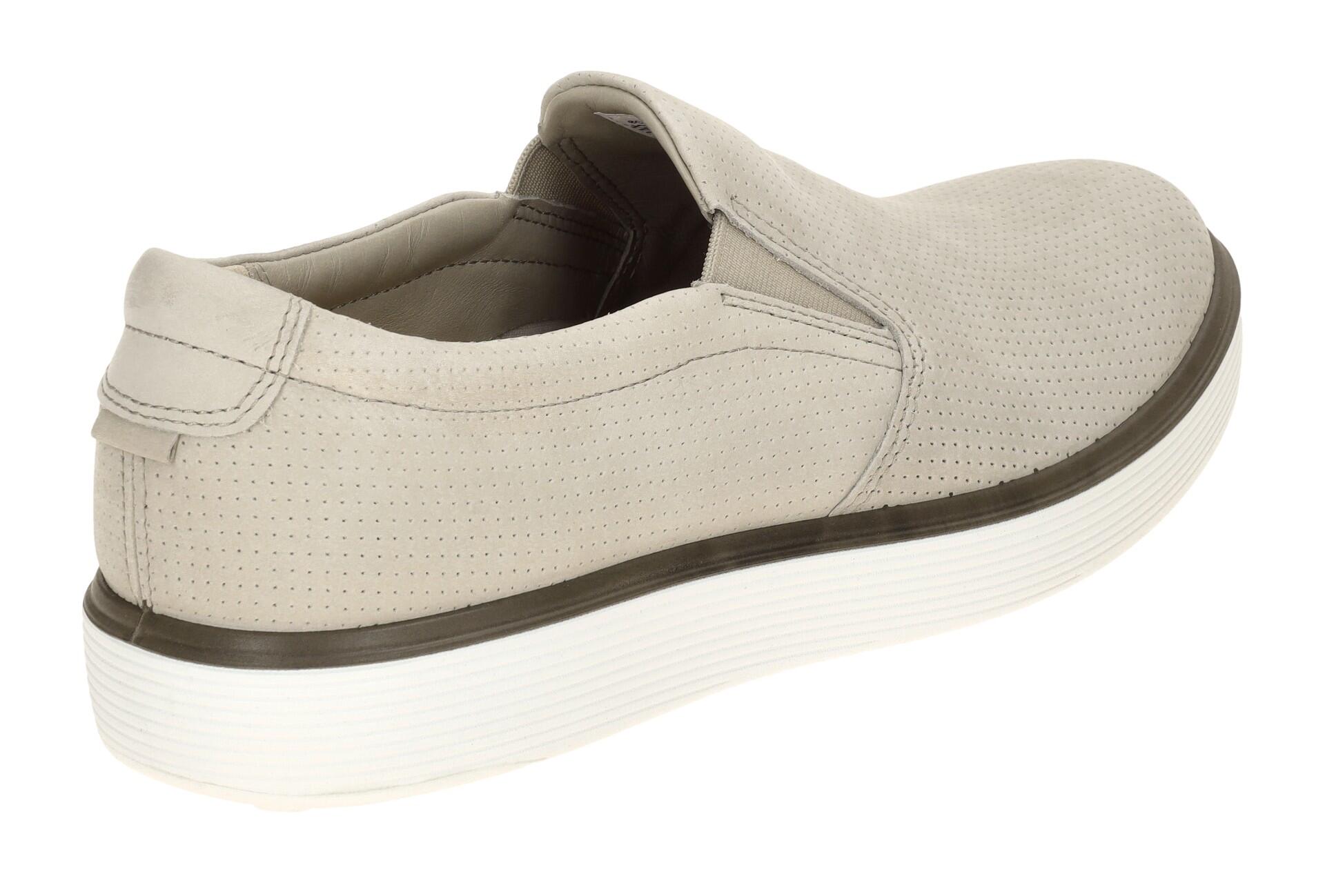 Ecco Soft 60 Schuhe Slipper grau cashmere Herren 525484 4/7