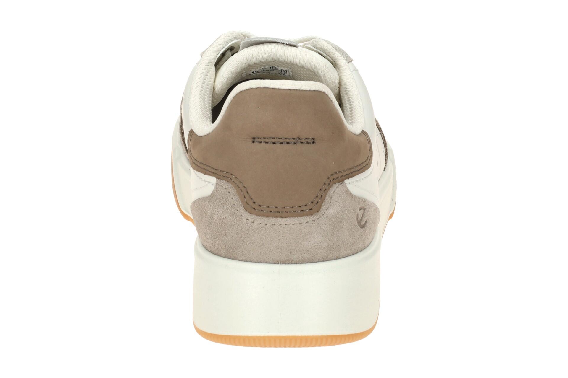 ecco Street Court Schuhe weiß taupe grau 539814 5/7
