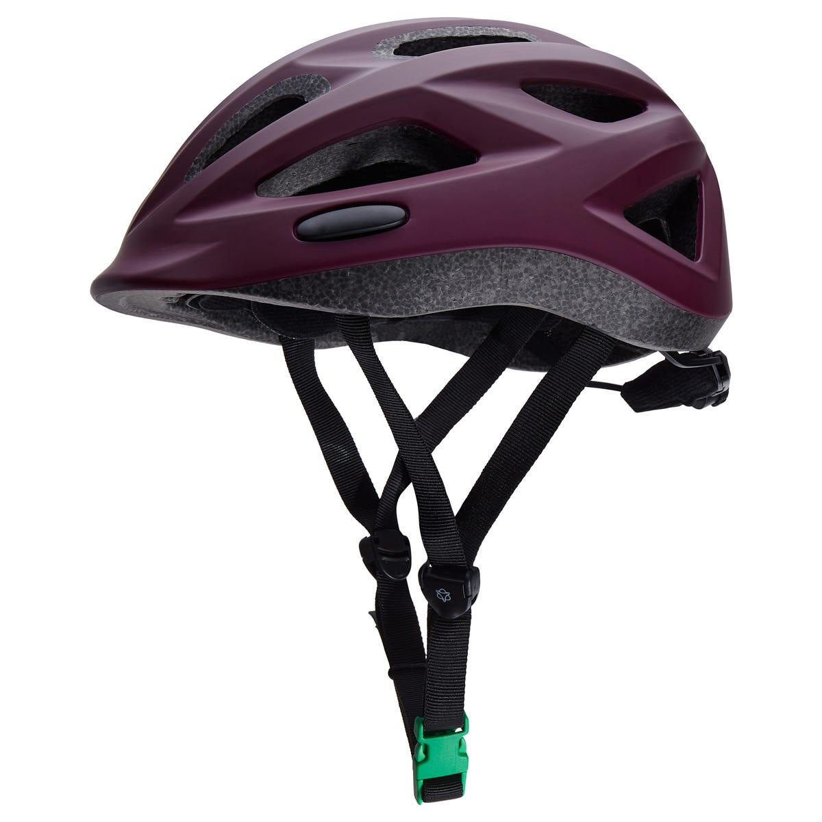 Cască de ciclism copii GO, reglabilă 48-54 cm, roșu, conform standard EN1080
