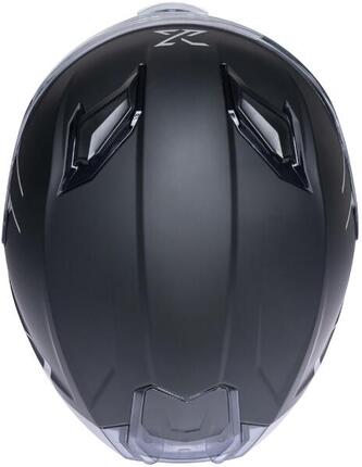 SPEC-X SX-82.03 R2 Integralhelm XL schwarz matt/grau mit Pinlock 70
