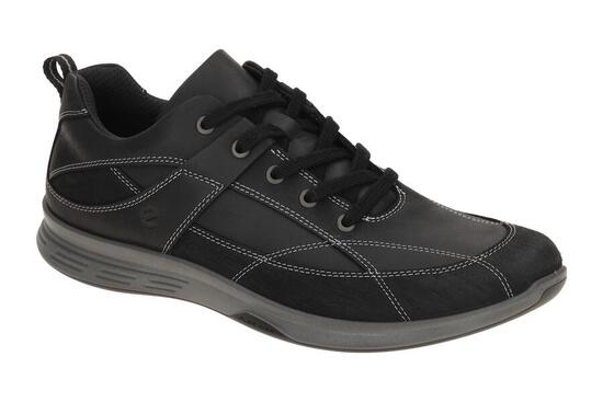 Ecco Exceed Schuhe Sneaker schwarz Nubuck 870114