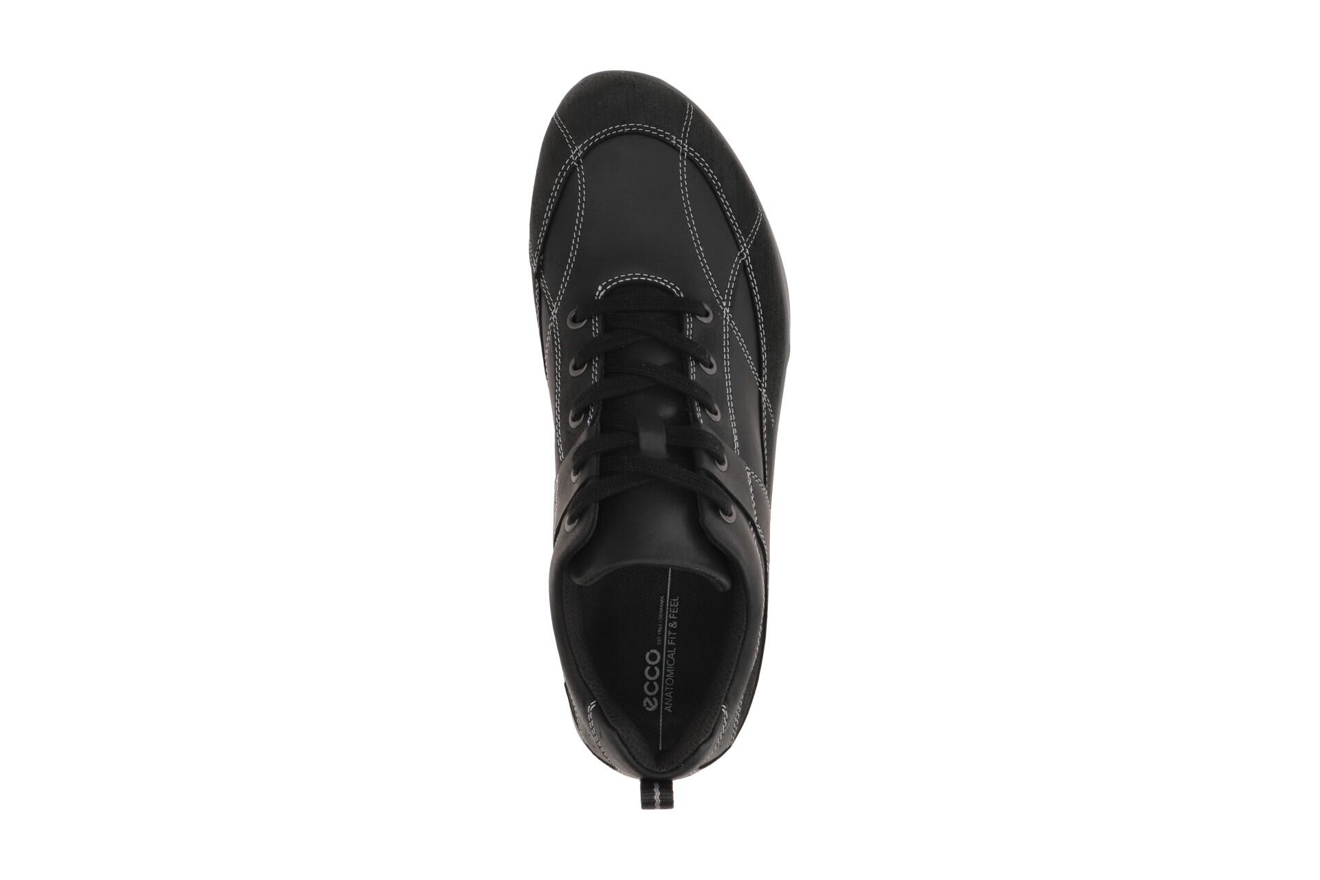 Ecco Exceed Schuhe Sneaker schwarz Nubuck 870114 6/7