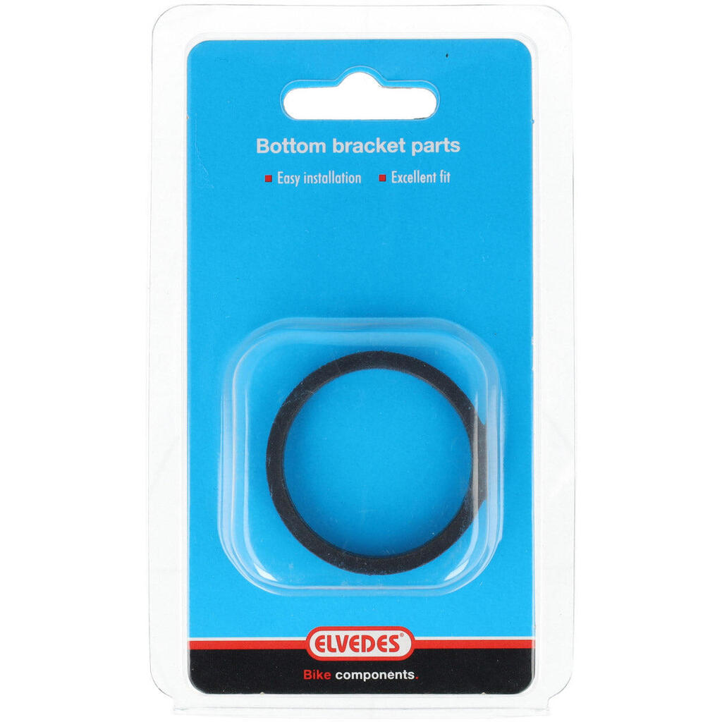 Elvedes BB ring 39×46×8 mm, plastic, no rim.