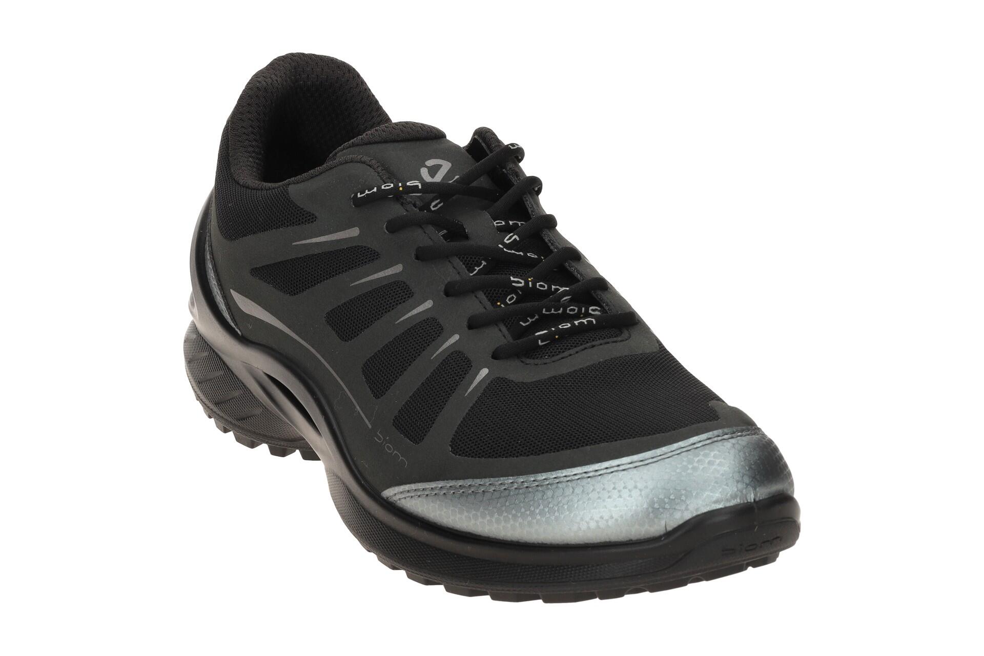 ecco Biom Energi Schuhe schwarz silber Herren Sneaker 850834 3/7