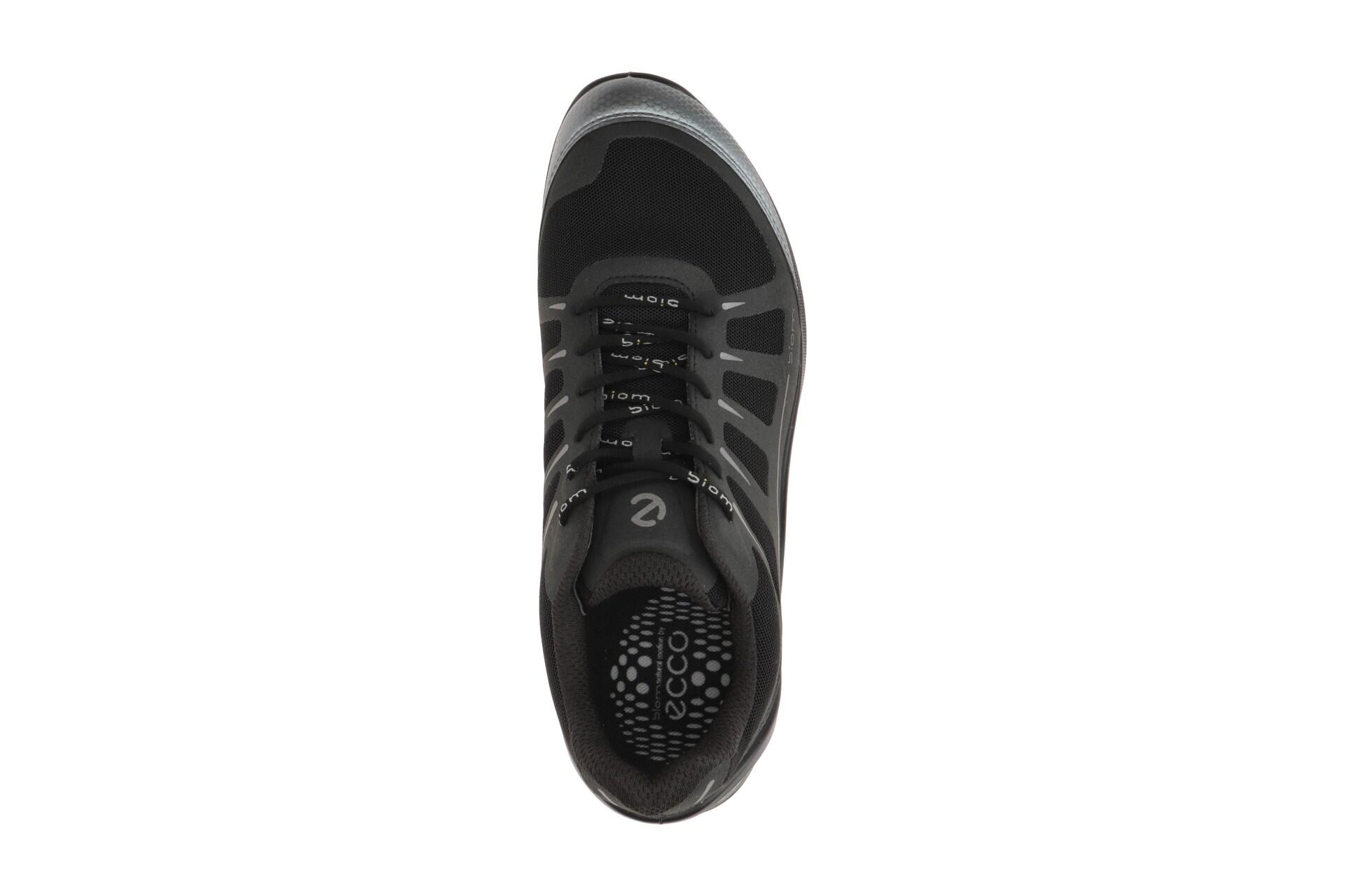ecco Biom Energi Schuhe schwarz silber Herren Sneaker 850834 6/7