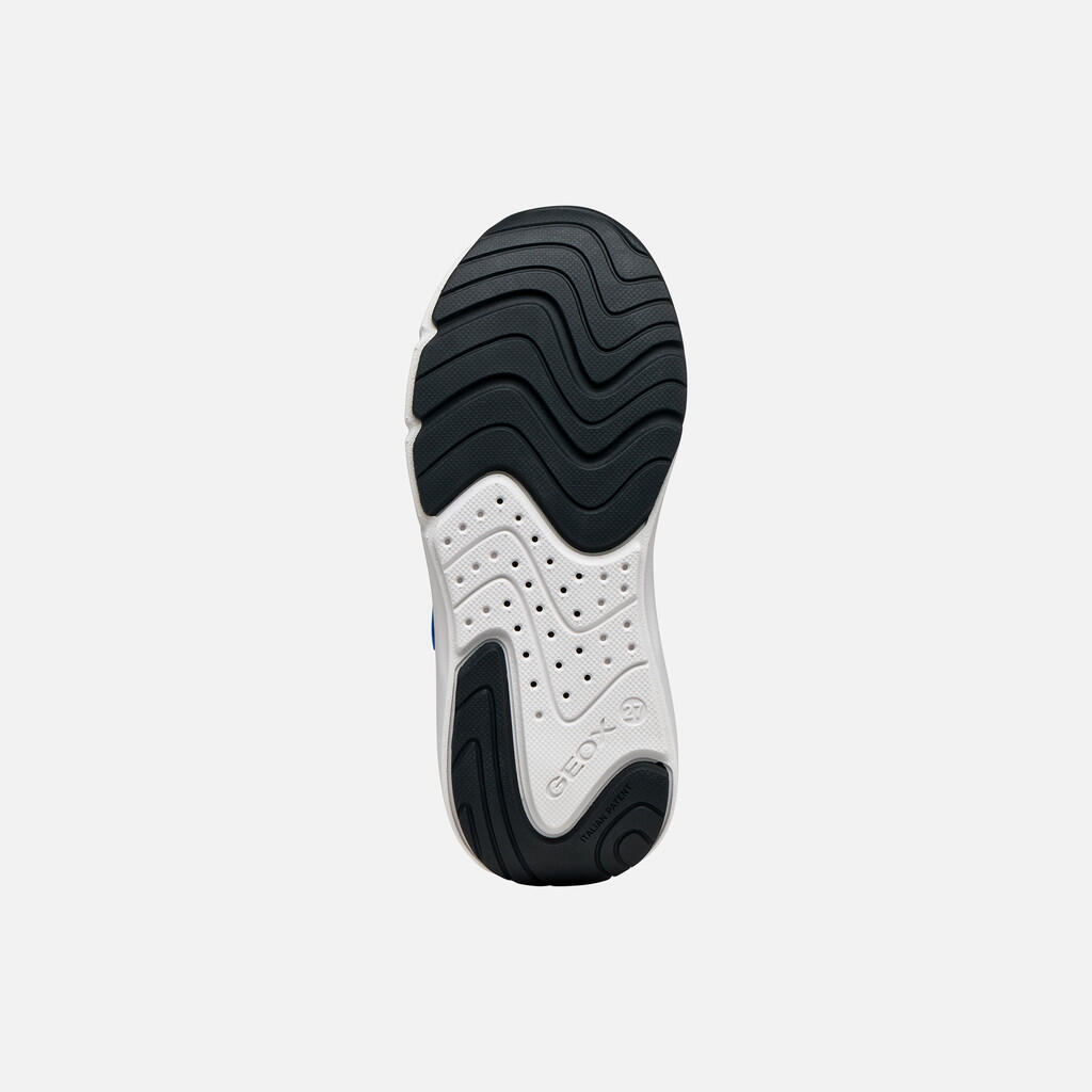 Baskets Garçon PRO-RAN BOY Blanc/Bleu Ciel 7/7