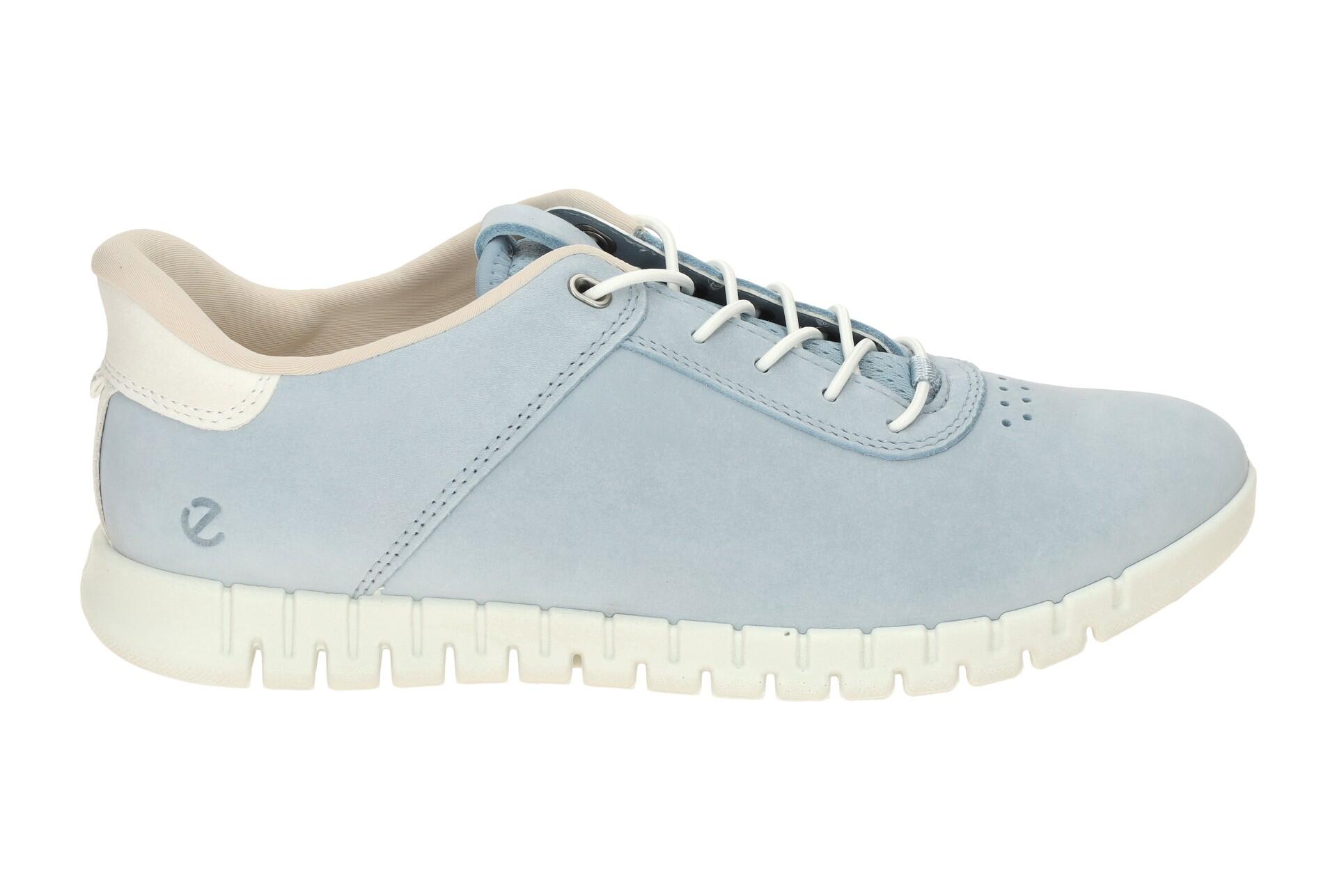 Ecco Gruuv Lite Slipper Schuhe hellblau Damen Easy Slip 246323 2/7